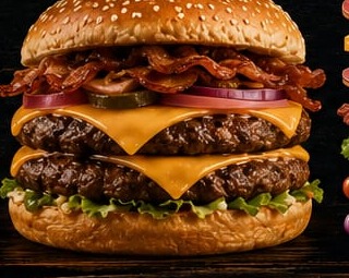 Hamburguesa Doble